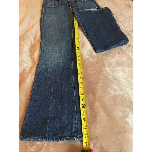 Citizens of humanity Ingrid #002 low waist flare 100% cotton Jeans Size 27 - Picture 15 of 16